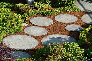 pas japonais pierre naturelle jardin zen